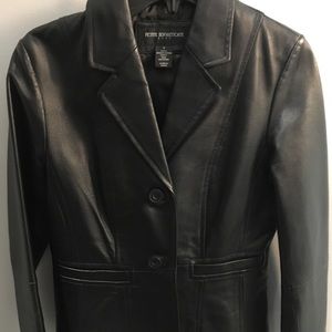 Petite Sophisticate REAL LEATHER JACKET